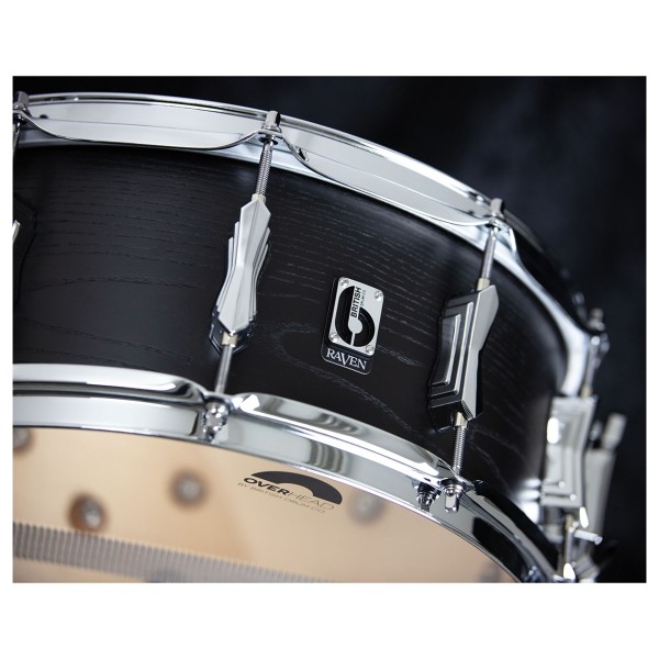 British Drum Co. 'Raven' 14 x 6" Scandinavian Birch Snare Drum