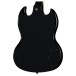 Epiphone SG Standard Left Handed, Ebony - back of body