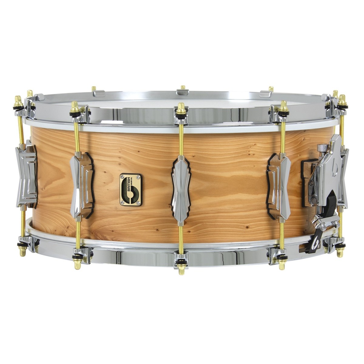 Click to view product details and reviews for British Drum Co The Archer 14 X 6 Yew Snare Drum.