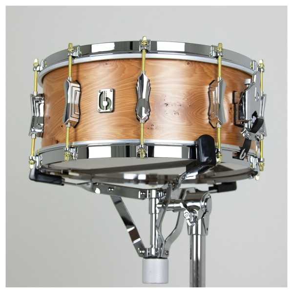 British Drum Co. 'The Archer' 14 x 6" Yew Snare Drum