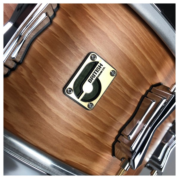 British Drum Co. 'The Archer' 14 x 6" Yew Snare Drum