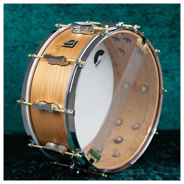 British Drum Co. 'The Archer' 14 x 6" Yew Snare Drum