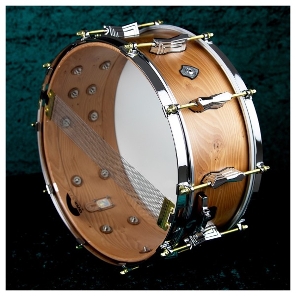 British Drum Co. 'The Archer' 14 x 6" Yew Snare Drum