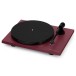 Triangle Lunar 1 Manual Turntable, Burgundy