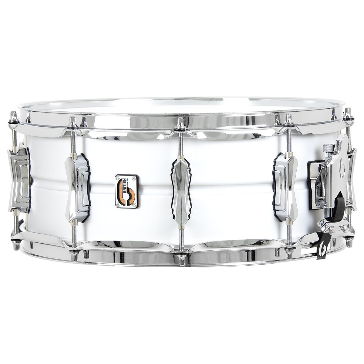 Click to view product details and reviews for British Drum Co Aviator 14 X 55 Aluminium Snare Drum.