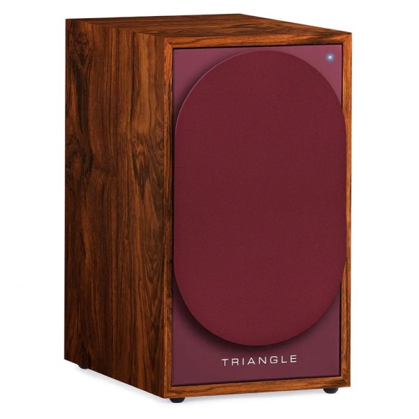 Triangle Borea BR02 Connect Active Speakers (Pair), Burgundy grille 