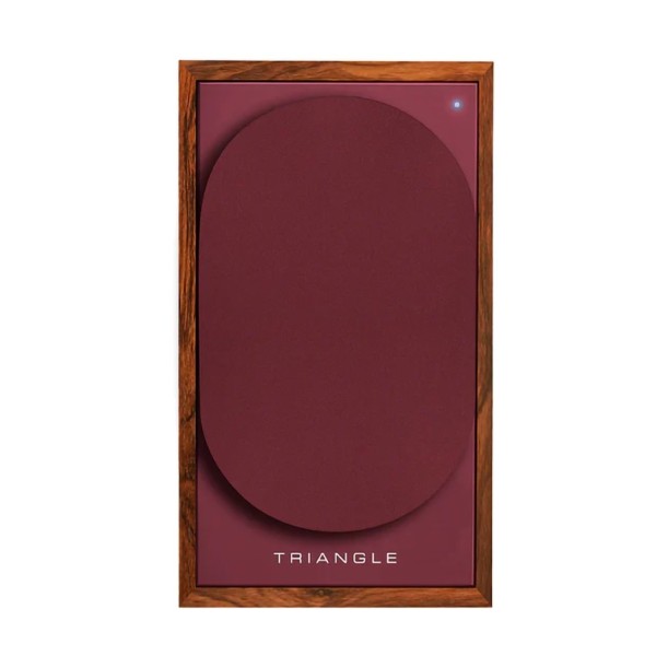Triangle Borea BR02 Connect Active Speakers (Pair), Burgundy grille 
