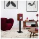 Triangle Borea BR02 Connect Active Speakers (Pair), Burgundy - lifestyle