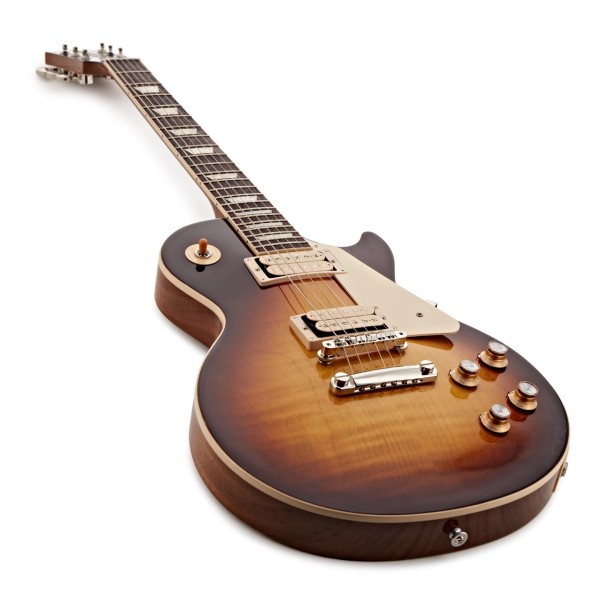 Gibson Les Paul Standard 60s Double Trouble, Vintage Tobacco Burst​ Gloss #221950052 - angled shot
