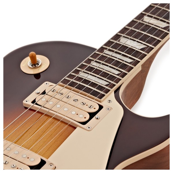 Gibson Les Paul Standard 60s Double Trouble, Vintage Tobacco Burst​ Gloss #221950052 - upper bout