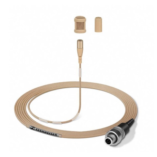 Sennheiser MKE 1 Omnidirectional Condenser Lavalier Microphone with 3-Pin Connector, Beige