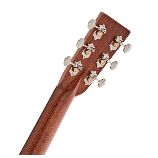 Martin D-28E Fishman Thinline Gold (2025) #M3004083 - back of headstock