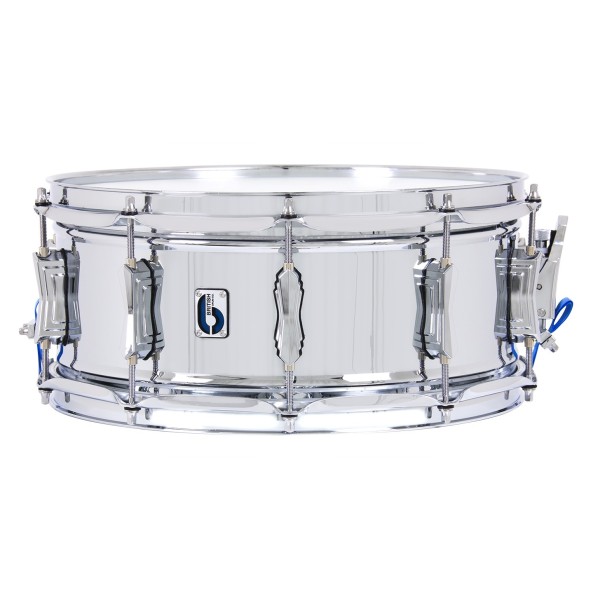 British Drum Co. 'Bluebird' 14 x 6'' Chrome Over Brass Snare