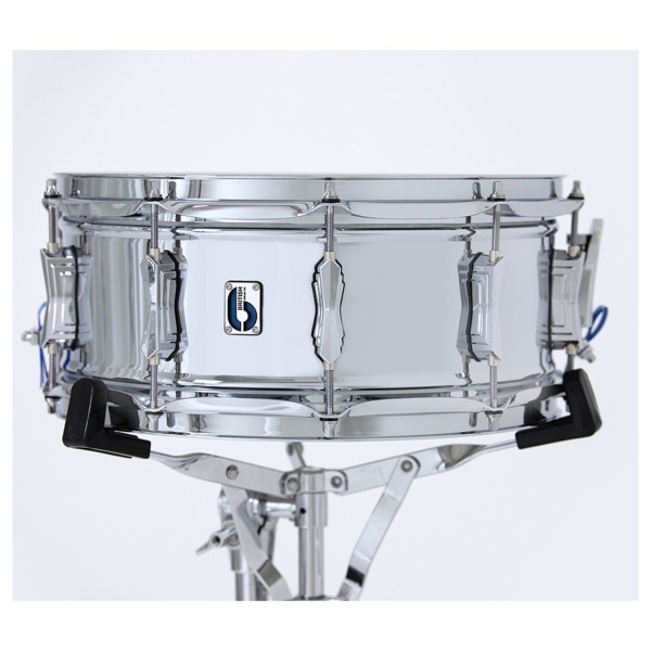 British Drum Co. 'Bluebird' 14 x 6'' Chrome Over Brass Snare