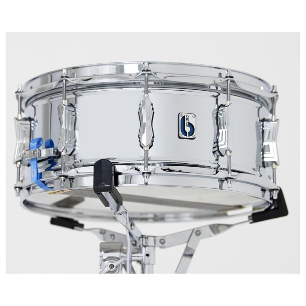 British Drum Co. 'Bluebird' 14 x 6'' Chrome Over Brass Snare