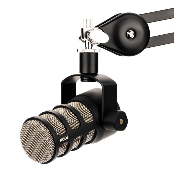 Rode Podmic Dynamic Podcasting Microphone - Angled 4