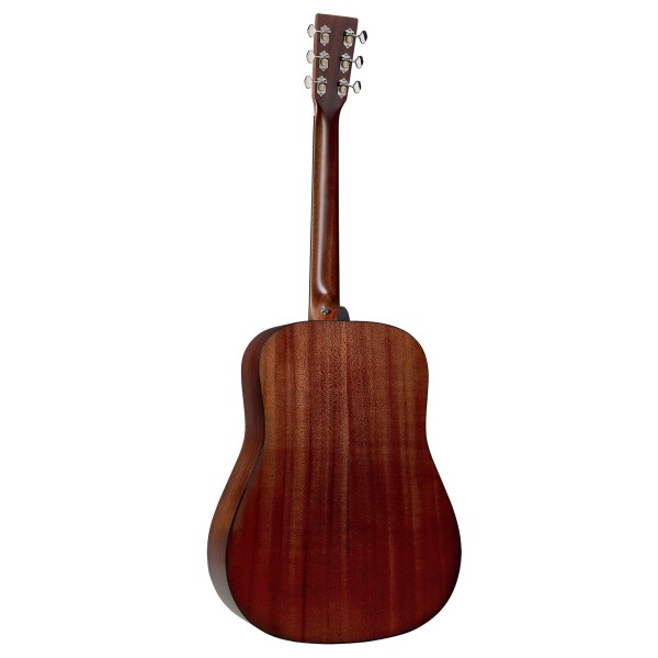 Martin D E Retro Plus, Mahogany - back 