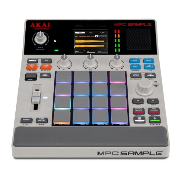 MPC Sample Standalone Drum Machine - Front Top