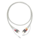 Pro-Ject Connect-IT E Stereo Phono / RCA Cable with Ground Leads, 1.23m