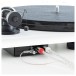 Pro-Ject Connect-IT E Stereo Phono / RCA Cable with Ground Leads, 1.23m (Pair) - Connecting to turntable