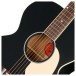Gibson J-185 Century 12-Fret, Ebony - soundhole