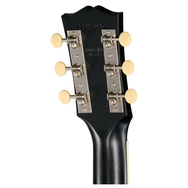Gibson J-185 Century 12-Fret, Ebony - back of headstock
