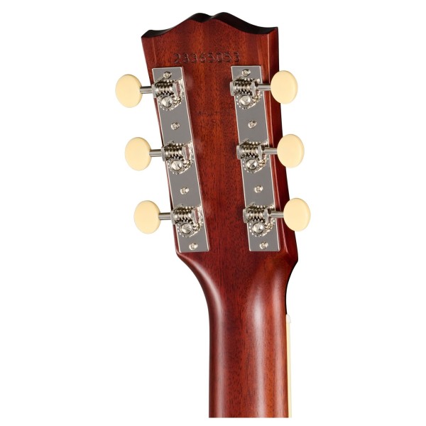 Gibson J-185 Century 12-Fret, Vintage Amber - back of headstock