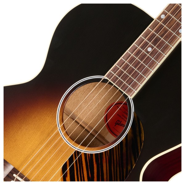 Gibson J-185 Century 12-Fret, Vintage Sunburst - soundhole