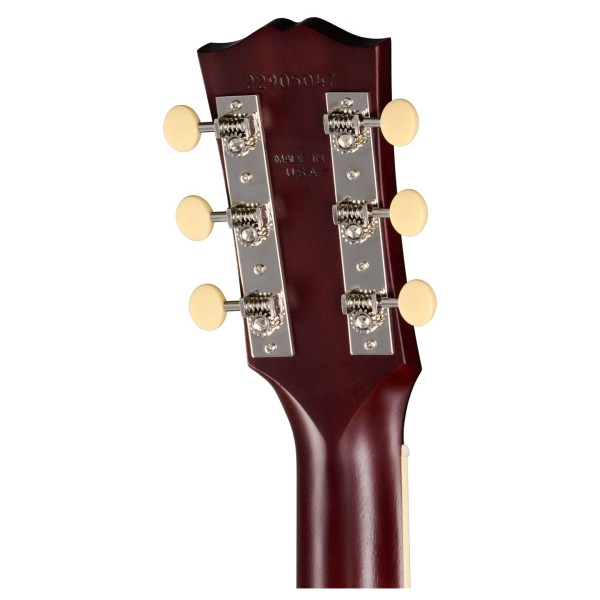 Gibson J-185 Century 12-Fret, Vintage Sunburst - back of headstock