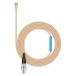 Sennheiser MKE 2 Omnidirectional Condenser Lavalier Microphone with 3-Pin Connector, Beige