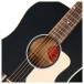 Gibson J-45 Century 12-Fret, Ebony - soundhole