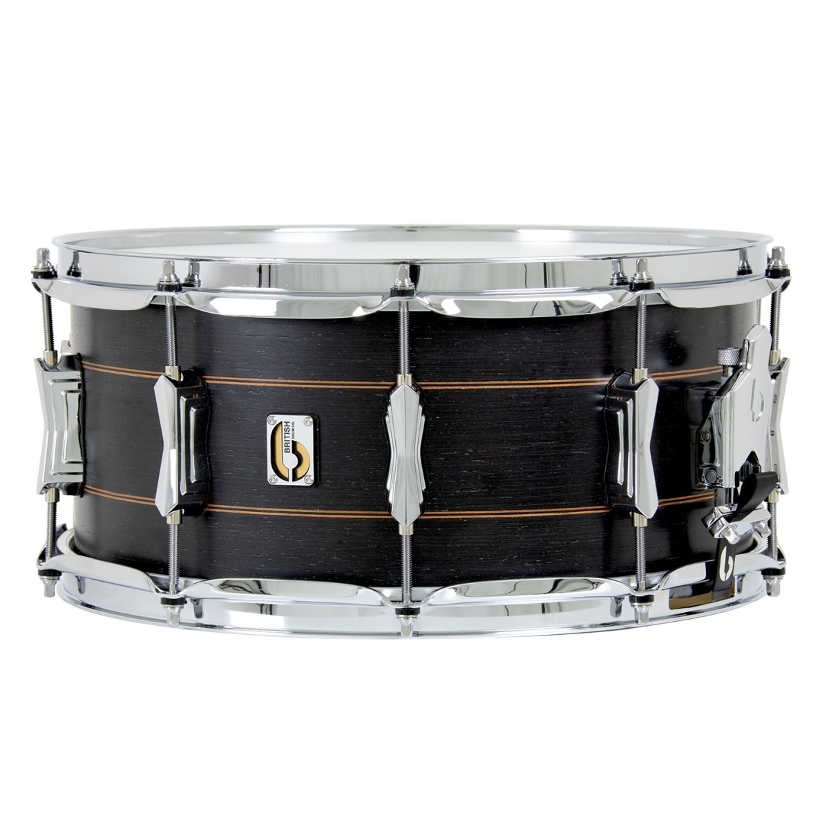 Click to view product details and reviews for British Drum Co Merlin 14 X 65 Maple Birch Snare Drum.