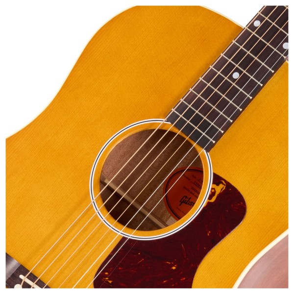 Gibson J-45 Century 12-Fret, Vintage Amber - soundhole