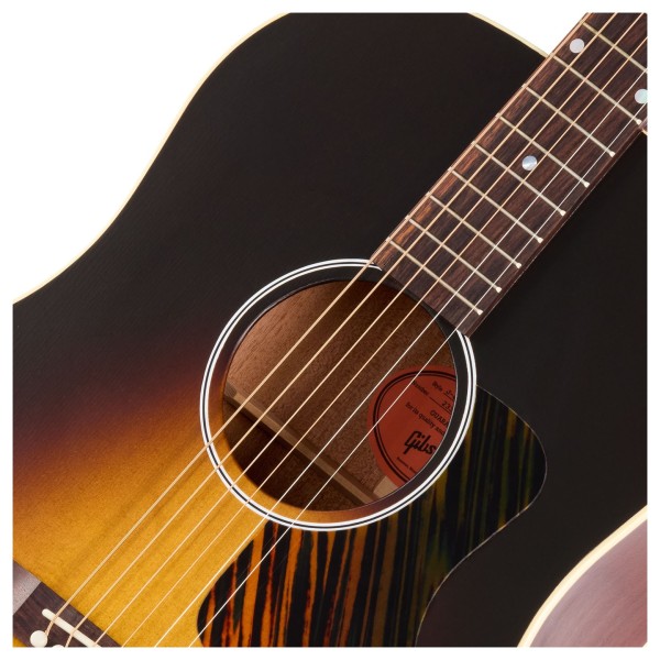 Gibson J-45 Century 12-Fret, Vintage Sunburst - soundhole