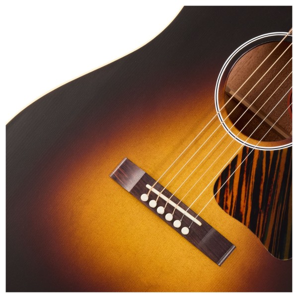 Gibson J-45 Century 12-Fret, Vintage Sunburst - bridge