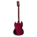 Epiphone SG Custom Futura, Midnight Ember Shift - back