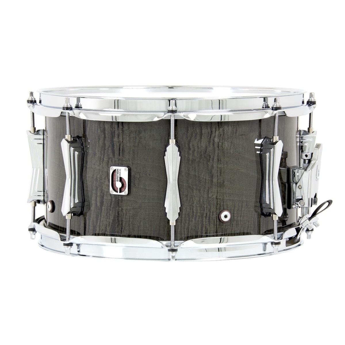 Click to view product details and reviews for British Drum Co Super Seven 13 X 7 Purpleheart Snare Drum.