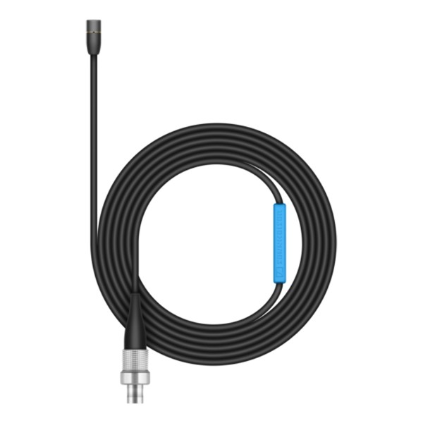 Sennheiser MKE 2 Omnidirectional Condenser Lavalier Microphone with 3-Pin Connector, Black