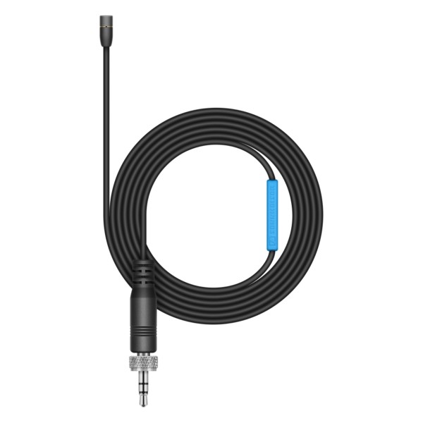 Sennheiser MKE 2 Omnidirectional Condenser Lavalier Microphone with 3.5mm Connector, Black