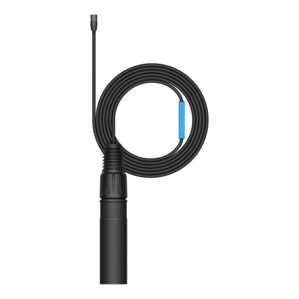 Sennheiser MKE 2 Omnidirectional Condenser Lavalier Microphone with XLR Connector, Black
