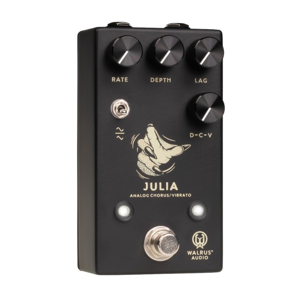 ギター Walrus Audio Julia V2 Walrus Audio Julia V2 Black Chorus/Vibrato | Gear4music