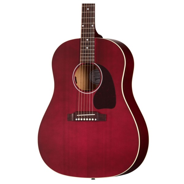 Gibson J-45 Special, Satin Wine Red - body