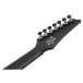 Ibanez RGDRB71 7 String, Black Flat headstock back 