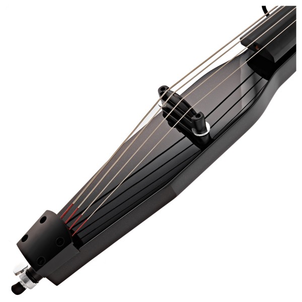 Stagg Electric Double Bass, Metallic Black, 3/4