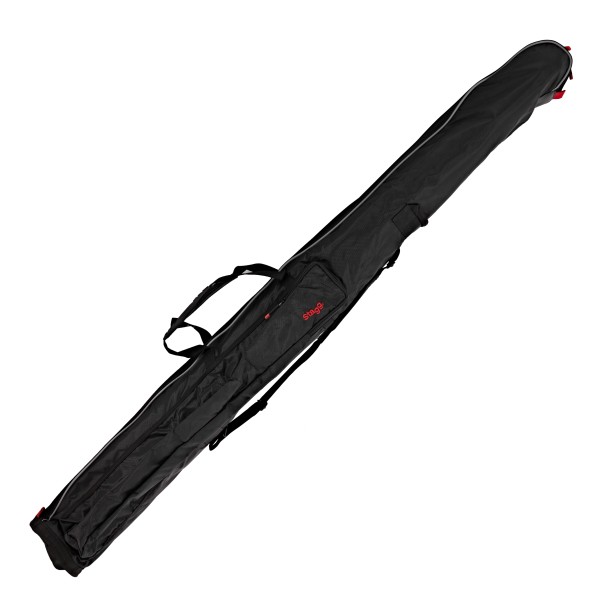 Stagg Electric Double Bass, Metallic Black, 3/4