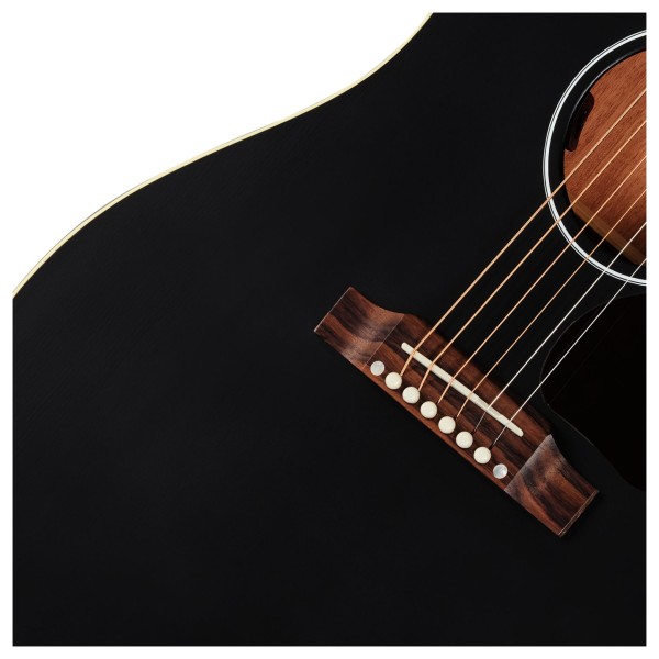 Gibson J-45 Special, Satin Ebony - bridge