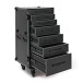 Trojan Pro Stealth 7-Drawer Single Table Heavy-Duty Wheeled Flight Case