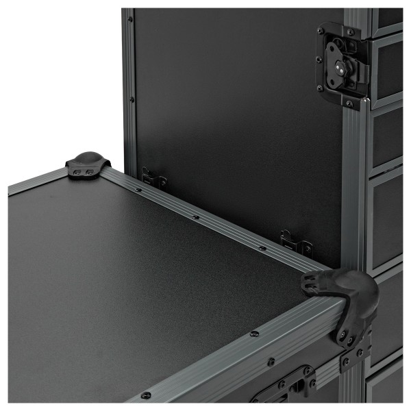 Trojan Pro Stealth 7-Drawer Single Table Heavy-Duty Wheeled Flight Case