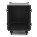 Trojan Pro Stealth 12U Heavy-Duty Wheeled Rack Flight Case