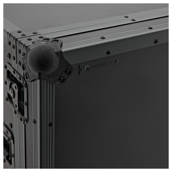 Trojan Pro Stealth 12U Heavy-Duty Wheeled Rack Flight Case